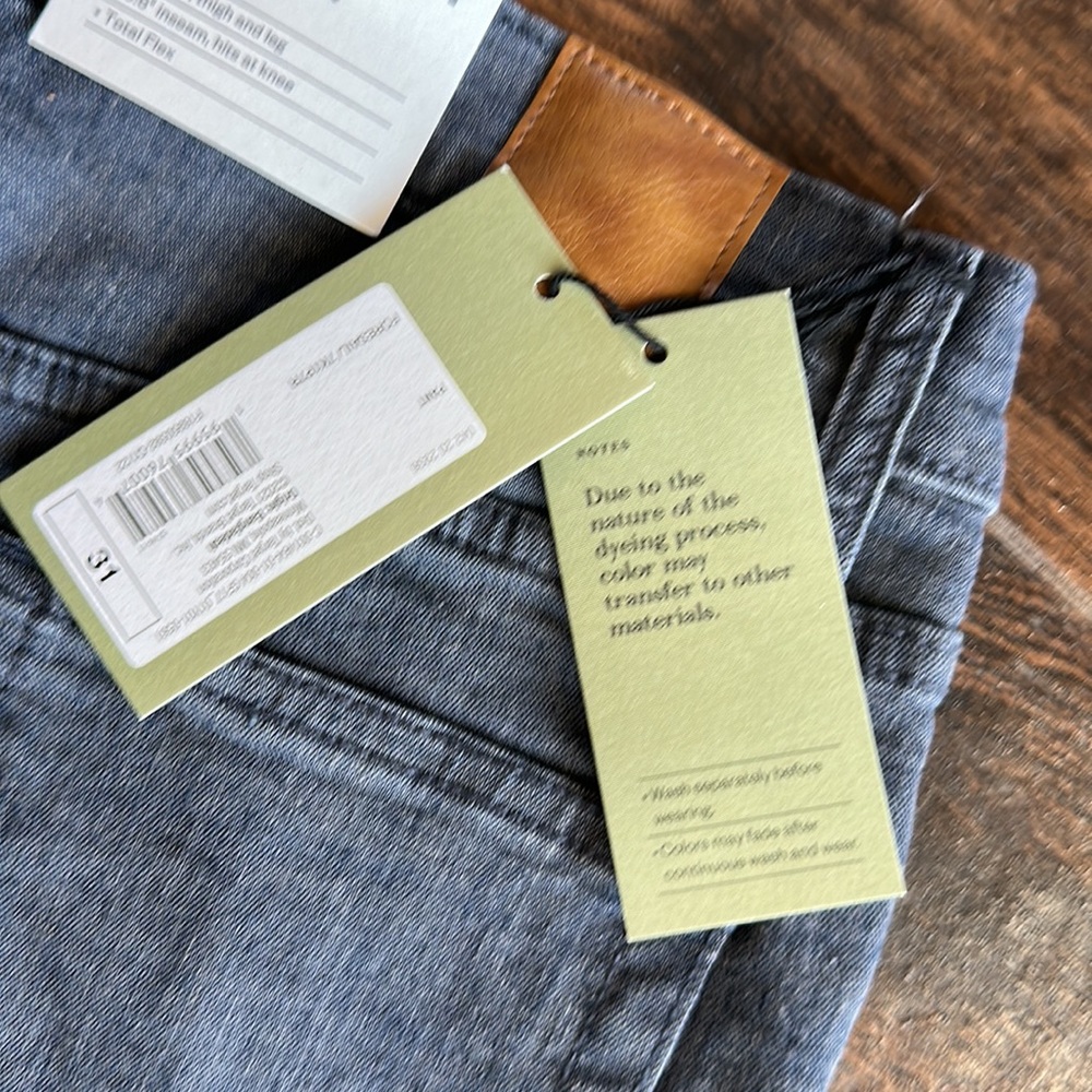Men’s Goodfellow slim fit denim shorts size 31 NWT - Picture 4 of 6